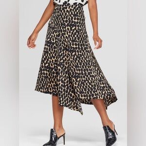 Who What Wear Asymmetric Hem Slip Skirt plus Sz 14